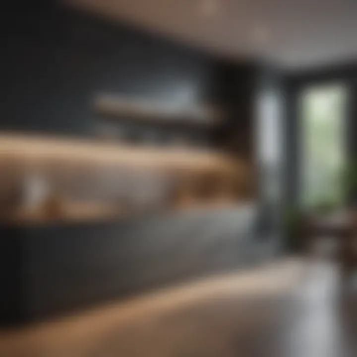 High-quality kitchen materials displayed
