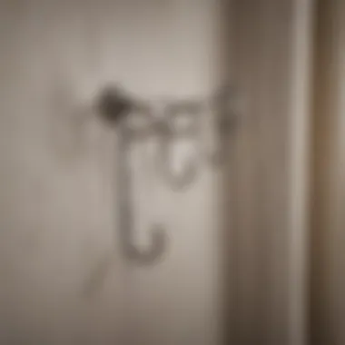 Adhesive Hooks: A Practical Solution Using adhesive hooks for curtain rods