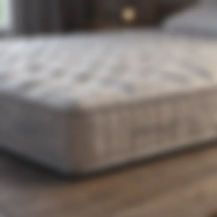 Comparison of hard and soft mattresses