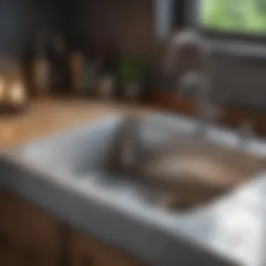 Exploring Sink Materials Different materials used for kitchen sinks showcased together