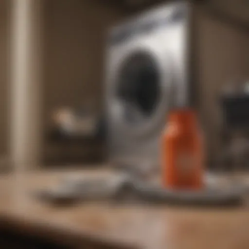 Efficient dryer vent cleaning tools displayed on a table