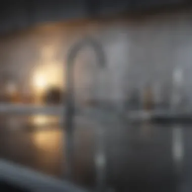 Natural Cleaning Solutions for Stainless Steel Natural cleaning solutions arranged on a countertop