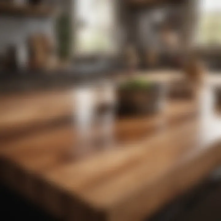 Selection of cleaning solutions safe for wood surfaces