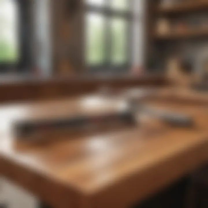 Tools for maintaining butcher block countertop integrity