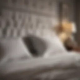Luxurious foam topper enhancing a king size bed