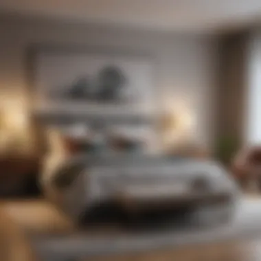 Inviting Bedroom Ambiance Cozy bedroom with inviting decor