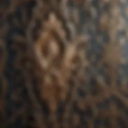 Elegant wallpaper showcasing intricate patterns