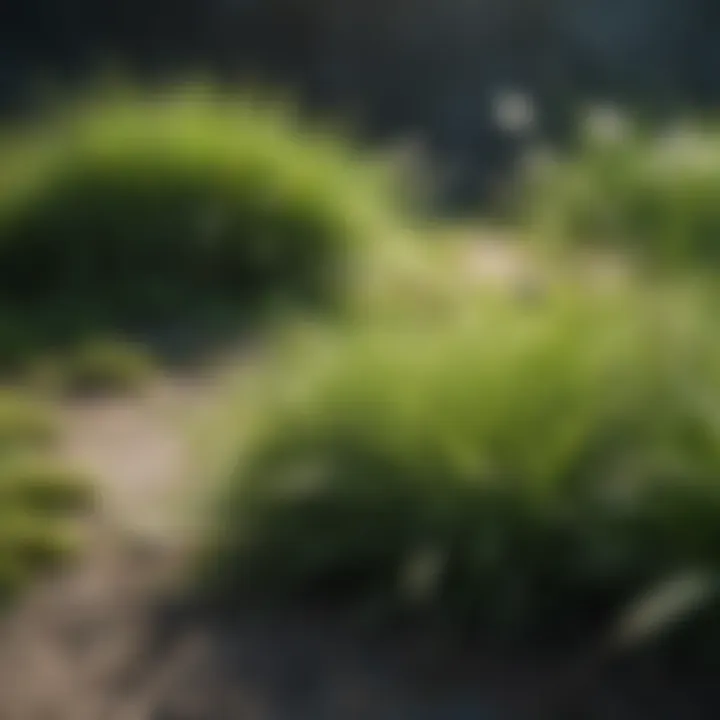 Different grass types suited for various climates