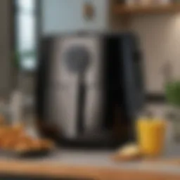Elegant design of the Cosori Smart WiFi Air Fryer