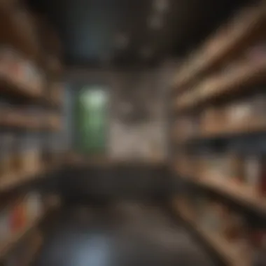 Sustainable materials used in pantry construction and design