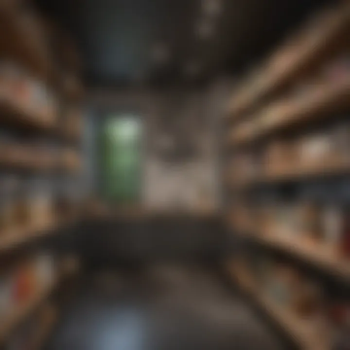 Sustainable materials used in pantry construction and design