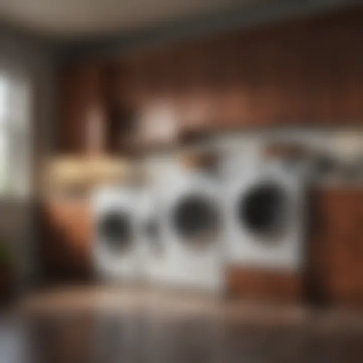 Sustainable materials used in custom cabinetry for laundry spaces