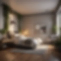 Stylish 10 x 10 bedroom layout