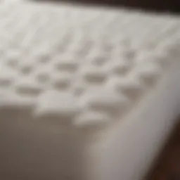 Luxurious memory foam mattress topper enhancing sleep comfort