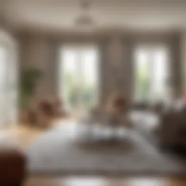 Fur-Free Living Room A clean and fur-free living room after using a dog hair vacuum