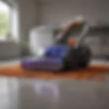 Dyson vacuum showcasing advanced design and technology