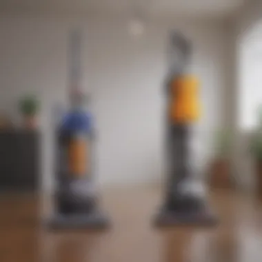 Comparison chart of different Dyson vacuum models