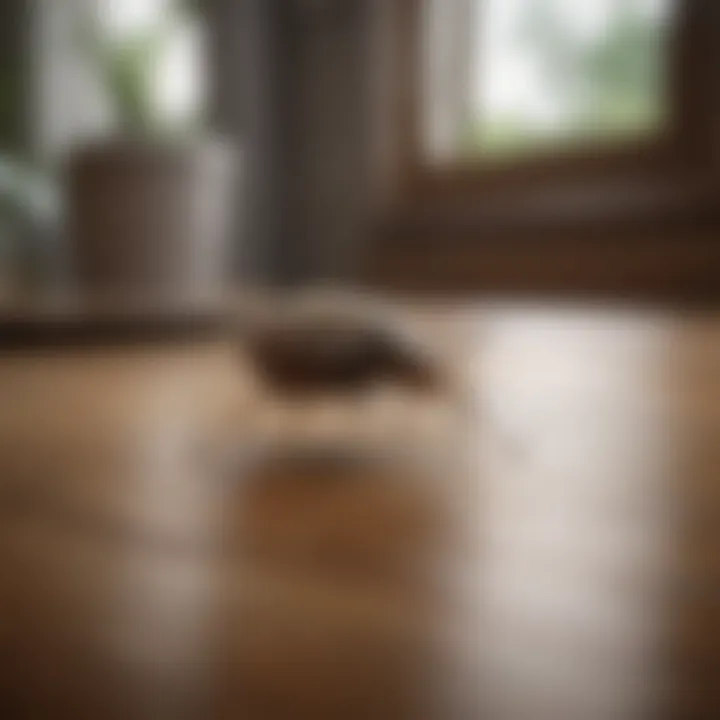 Natural insect repellent ingredients on a wooden table