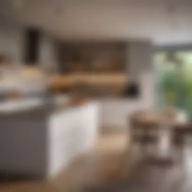 Creating a Welcoming Kitchen Vibrant kitchen showcasing modern finishes and inviting atmosphere