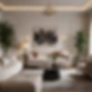 Transforming Your Living Space Elegant living room with neutral tones and tasteful decor