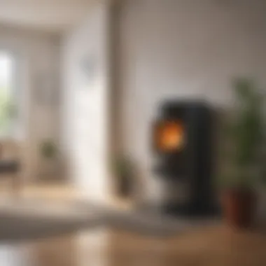 Infographic detailing the environmental benefits of energy-efficient heating