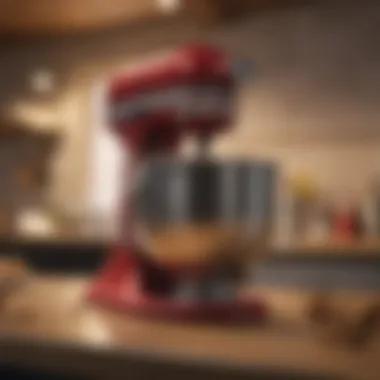 A comparison chart highlighting the various features of KitchenAid mixer models.