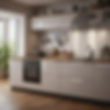 Elegant Kitchen Unit for Small Spaces Elegant kitchen unit designed for small spaces