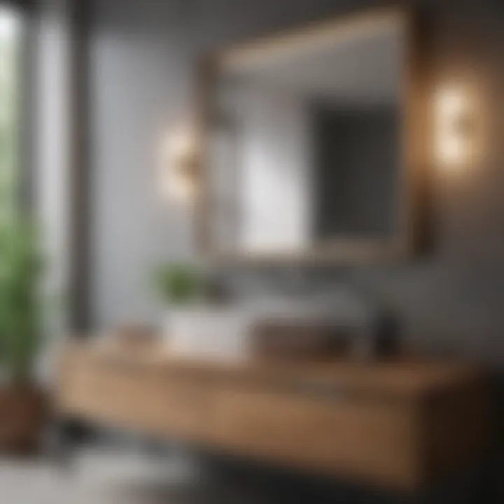 Different materials used in vanities