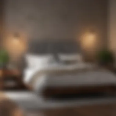 Enhancing Bedroom Style Decorative styling options for a headboard-less bed frame