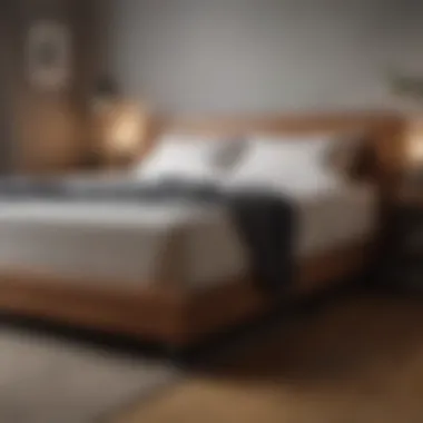 Diverse Materials for Bed Frames Various materials for bed frames without headboards