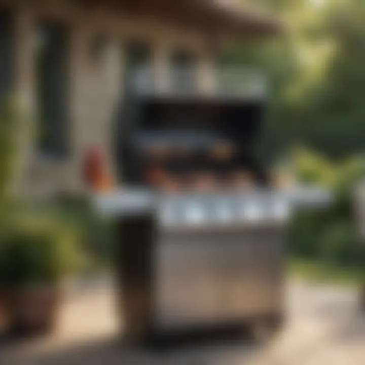 User-friendly features of an advanced gas grill