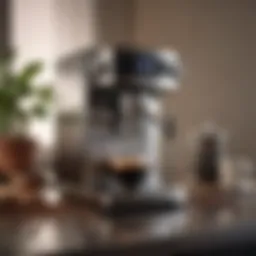 Elegant SCA certified coffee maker showcasing modern design