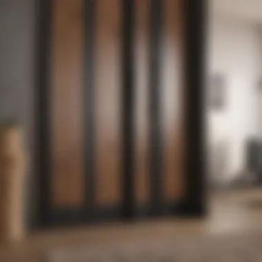 Diverse Materials for Bifold Doors Variety of materials for bifold closet doors displayed