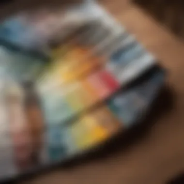 Color swatches illustrating harmonious palette selection