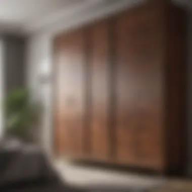 The Trend of Customization in Luxury Furniture Customized wardrobe showcasing premium materials