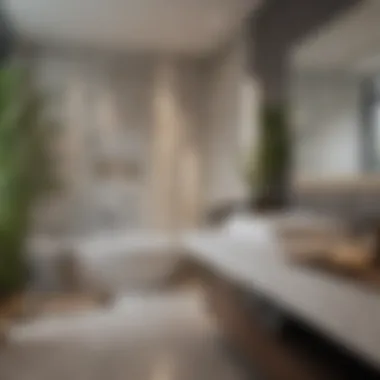 Modern Innovations in Luxury Bathroom Design Contemporary luxury bathroom showcasing innovative design trends