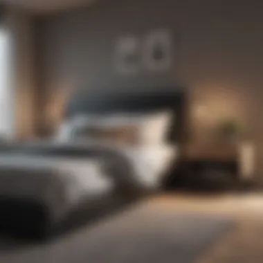 Contemporary Modern Bedroom Set Modern bedroom set with contemporary design elements