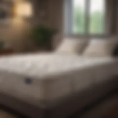 Visual representation of various specialized mattresses designed for spine support