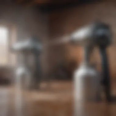 Comparison of airless and HVLP paint sprayers