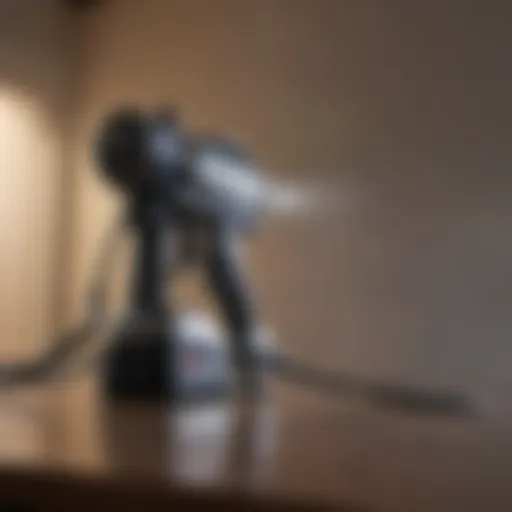High-quality electric paint sprayer showcasing its features