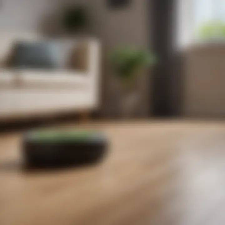 Roomba demonstrating AI functionality in action