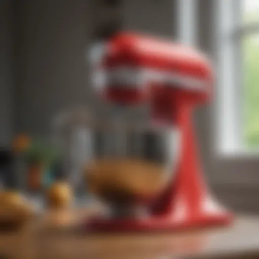 A spectrum of KitchenAid Classic Mixer colors arranged artistically.