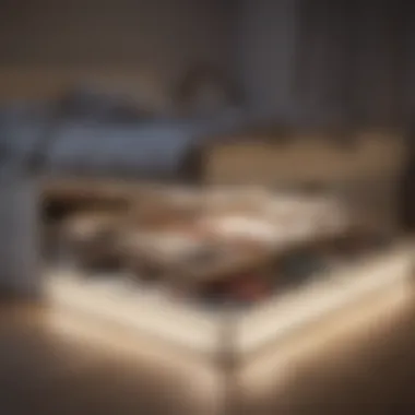 Maximizing space with modular under bed organizers