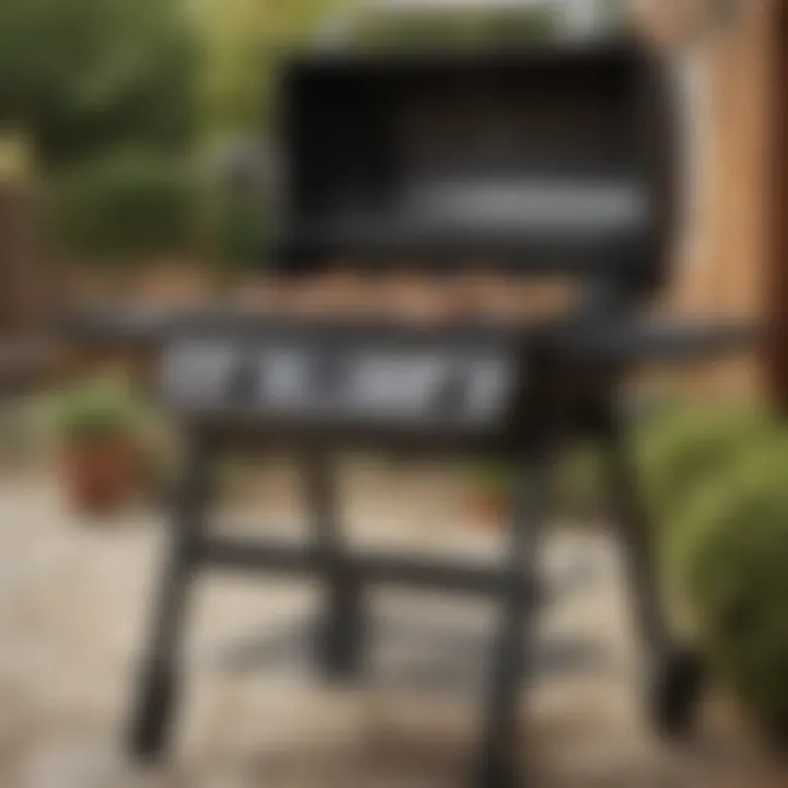 Showcasing the efficient performance of the Weber Compact Gas Grill