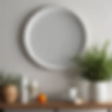 Artistic Arrangement of Decor Elements Artistic arrangement of farmhouse wall decor elements.
