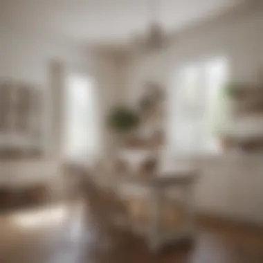 Rustic Elegance in White Farmhouse Decor Elegant white farmhouse wall decor showcasing rustic charm.