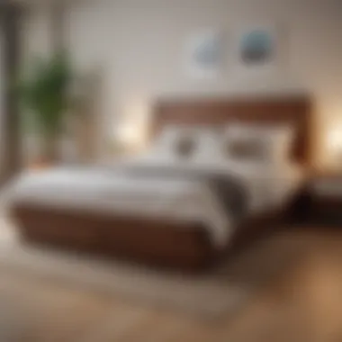 The Importance of a Clear Space Under the Bed Serene bedroom with an uncluttered space under the bed