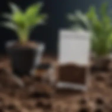 Understanding Soil Health: Testing Essentials Close-up of soil testing kit with results chart