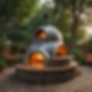Gozney Dome Enhancing Backyard Culinary Experiences Gozney Dome pizza oven in a cozy backyard environment