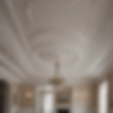 Final Result of a Well-Installed Drywall Ceiling Final result of a well-installed drywall ceiling